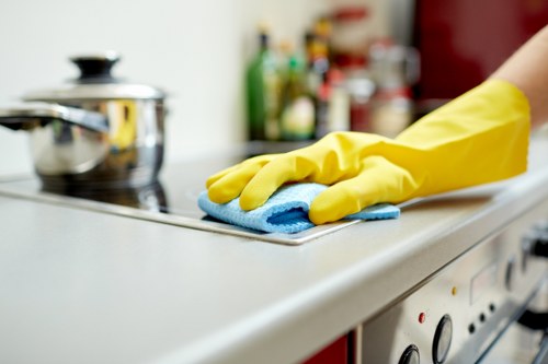 Stain removal and fabric care during upholstery cleaning in Edgware